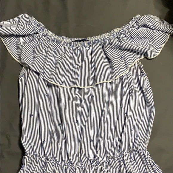 Adorable Versatile Nautical Top with anchors -L/XL - Picture 2 of 4